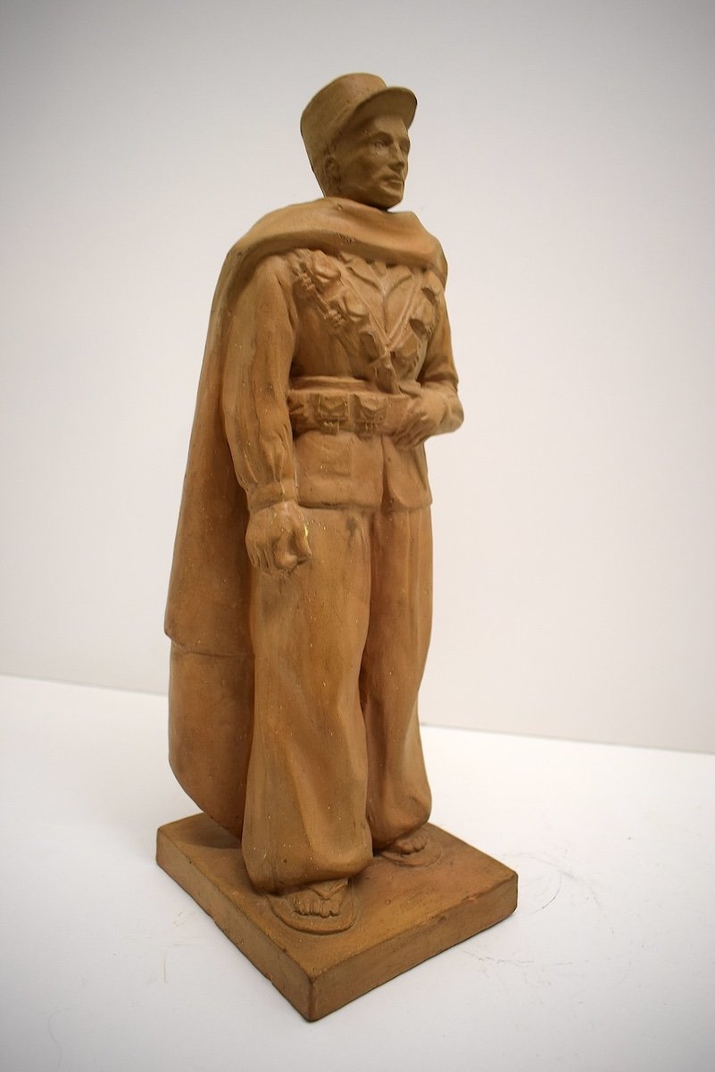 Terracotta Legionnaire Art Deco Foreign Legion Military Soldier Militaria Ref1026 