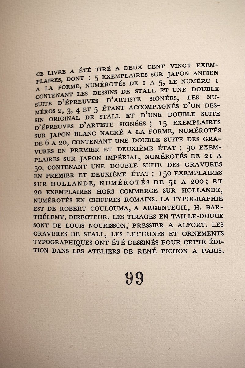 Jean Jacques Brousson La Fleur Des Cent Nouvelles 45 Gravures De Stall Livre érotique Ref1038-photo-4