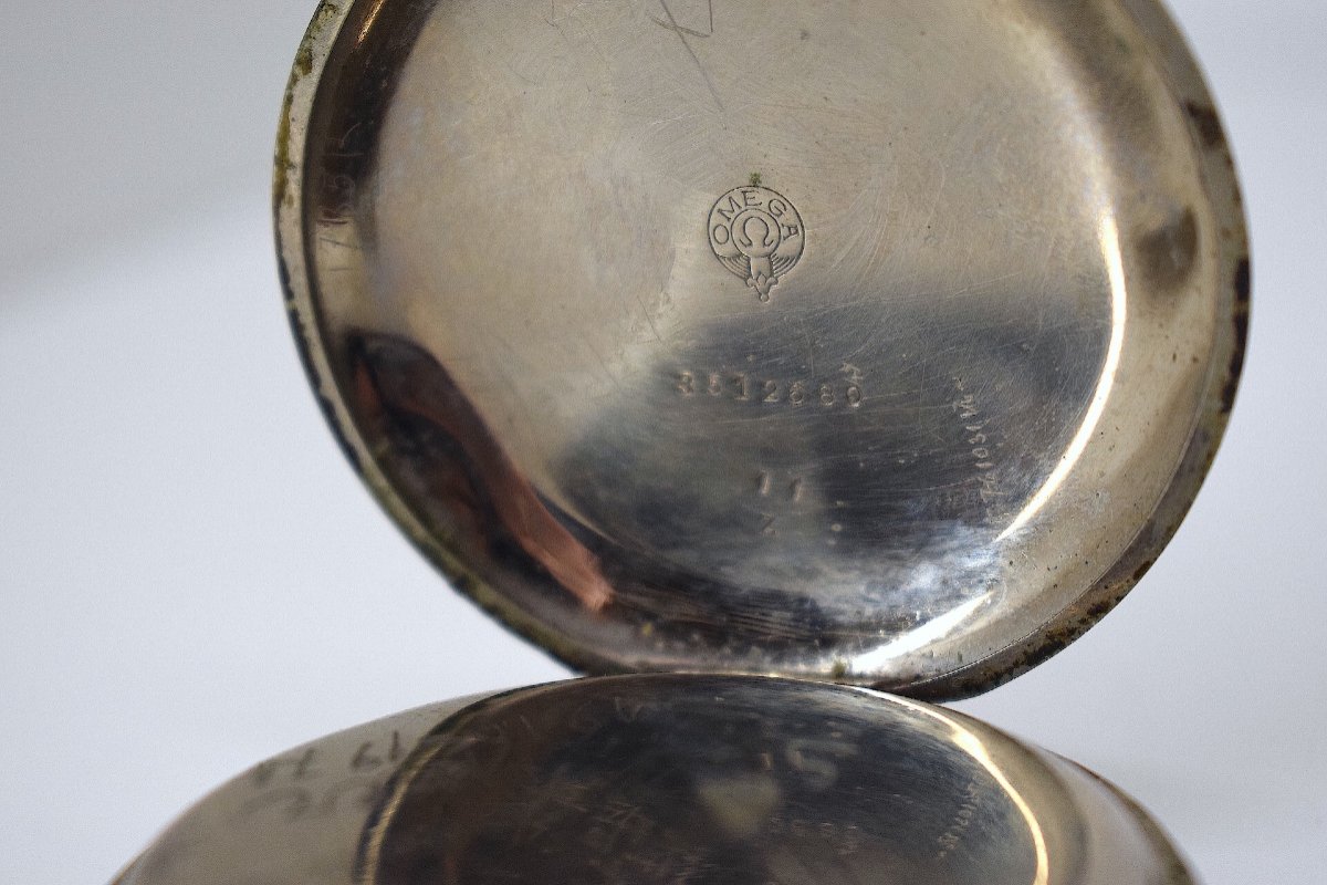 Omega Pocket Watch Steel Circa 1900 Ref1071 -photo-3