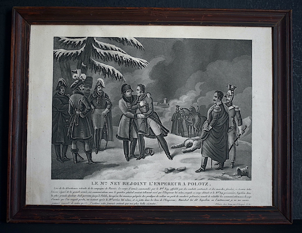Trois Estampes sur le thème de Napoléon Bonaparte  XIX ème RT1255-photo-3