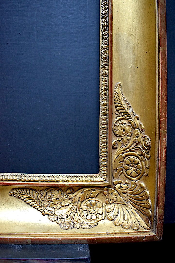 Empire Restoration Frame Golden Palmettes 69 X 53 Cm Frame Ref C861-photo-3