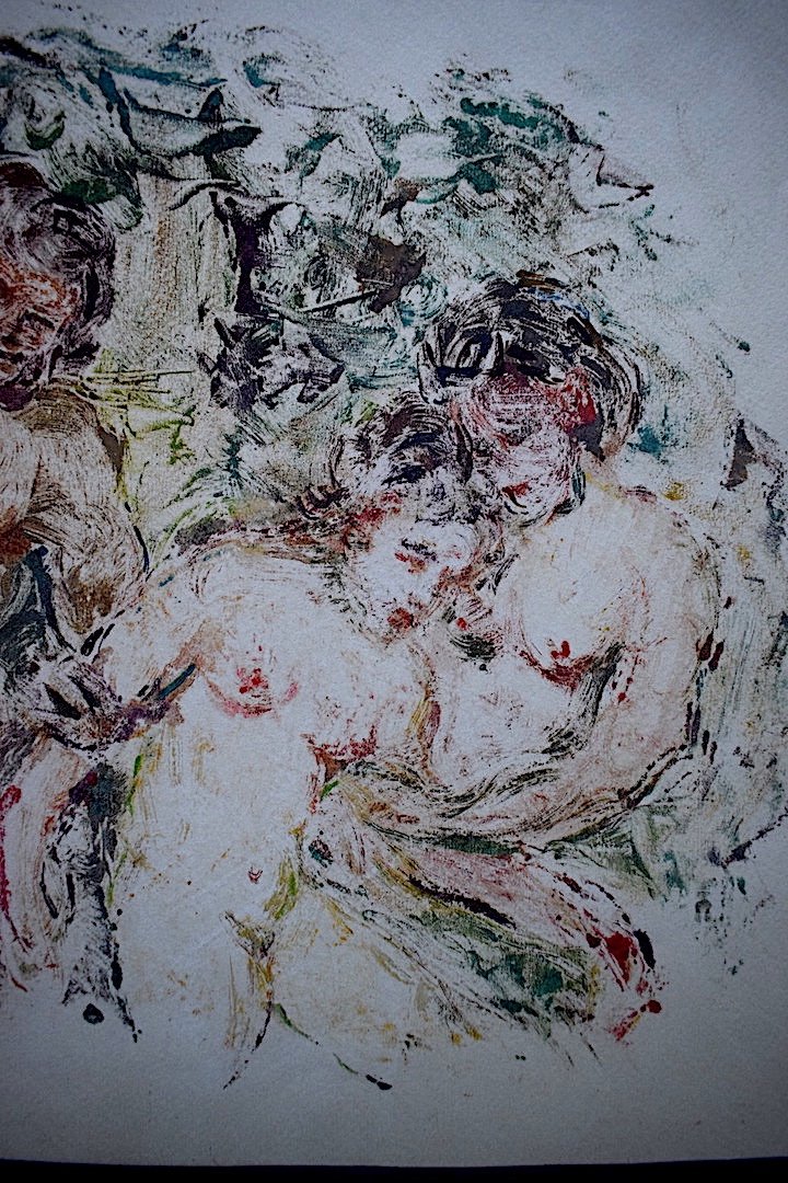 Marius Chambon Monotype Faunas And Nymphs Nude XX Rt443-photo-4