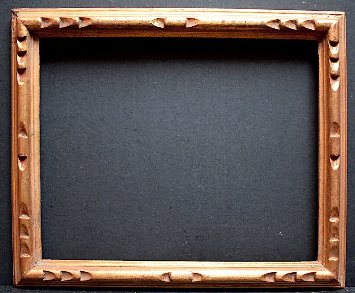 Frame Years 1920 1930 Golden 30 X 24 Cm Ref C885-photo-6