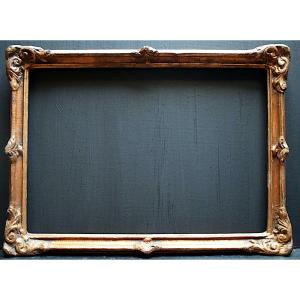 Boiled Cardboard Frame Paper Mache Golden Rebate 38 X 27 Cm XIX XX Frame Ref C1070