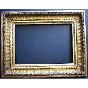 19th Century Frame With Rebate Channels 56.5 X 40 Cm Frame Ref C1135
