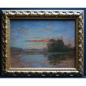 Ravier François Auguste Impressionist Landscape 19th Century Rt1170