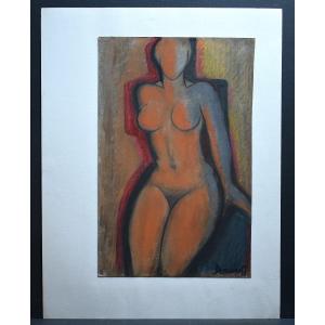 DEMIANOFF École Sétoise Fauve Sète Provençal Nu Féminin Femme XX RT1180