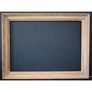 Cadre Années 50 Bois Naturel Feuillure 60 ,5 x 43  cm Frame Ref C1176