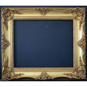 Gilded Frame End Of 19th Or Beginning Of 20th Century Rebate 69.5 X 56.5 Cm Frame Ref C1181