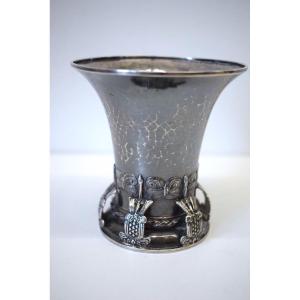 Omar Ramsden & Alwyn Carr  Coupe Timbale Gobelet Argent Massif Anglais London Ref1112 