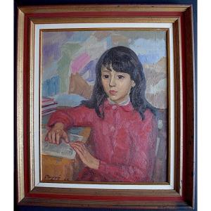 Louis Peyré Portrait Little Girl Child Chantal Bros XX Rt512