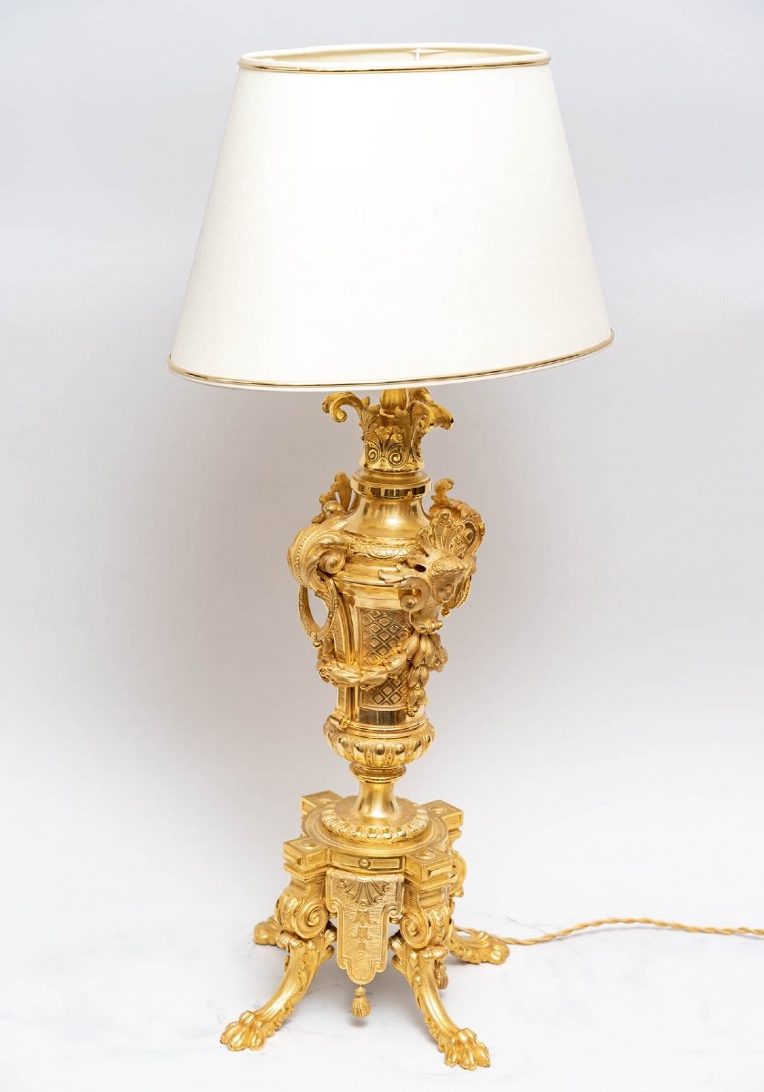 Pair Of 19th Century Lamps-photo-2