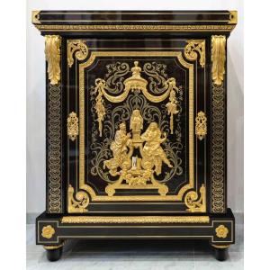 Napoleon III Period Cabinet By Mathieu Béfort, Circa 1860