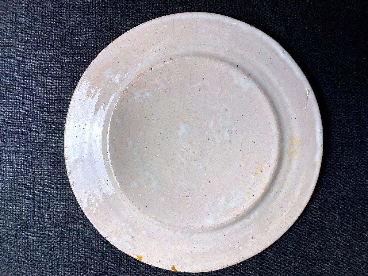 Castelli - Italian Earthenware Plate - 18th Century-photo-2