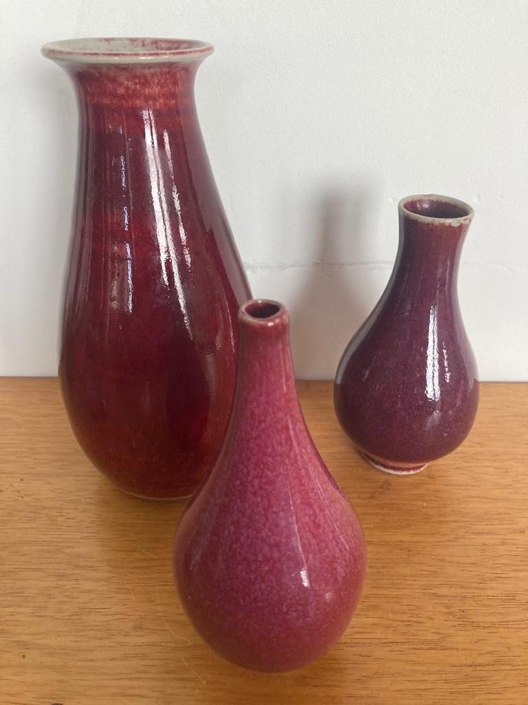 Sandstone Vases Koch Workum Ceramic From The Twentieth-photo-2