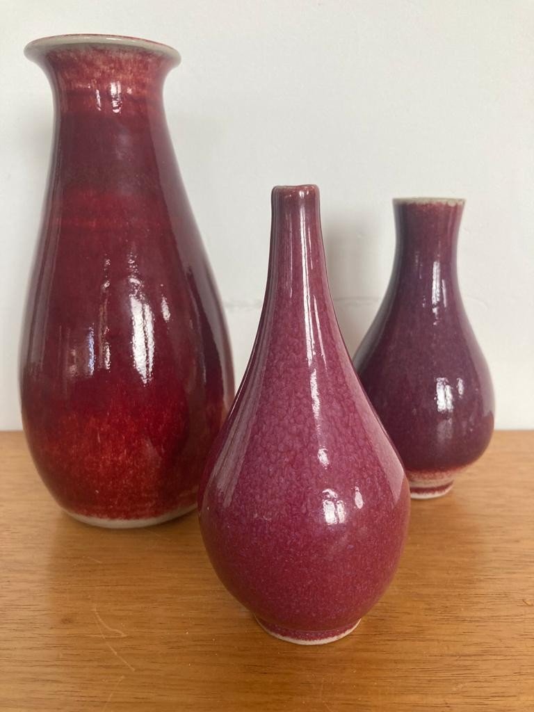 Sandstone Vases Koch Workum Ceramic From The Twentieth