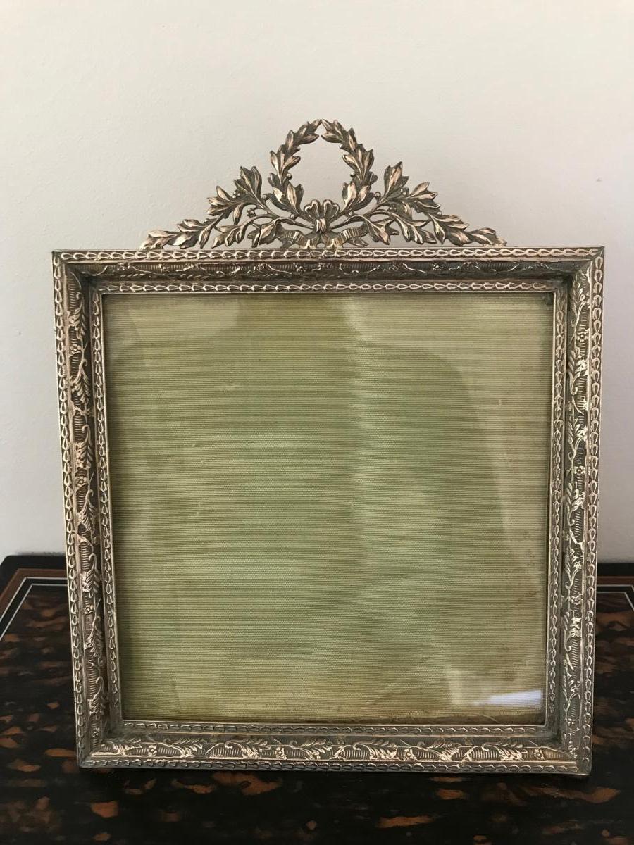 Louis XVI Style Picture Frame Frame In Golden Brass