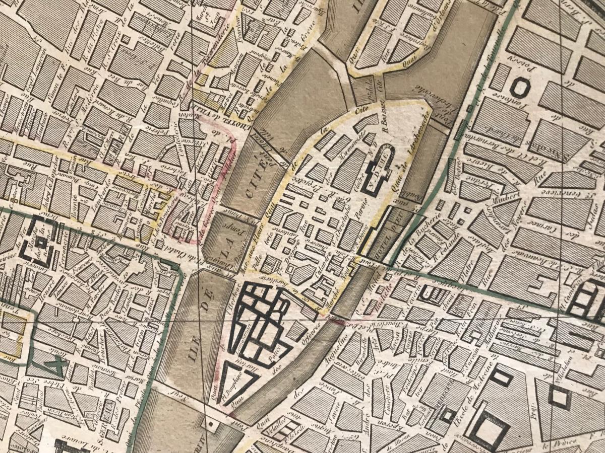 Plan de Paris en 1854-photo-4