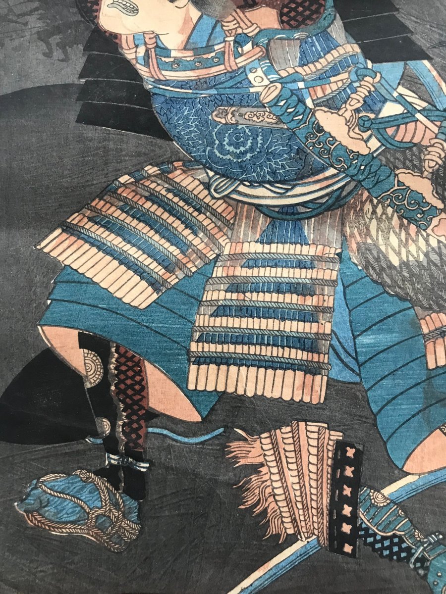 Japanese Print By Utagawa Kuniyoshi-photo-3