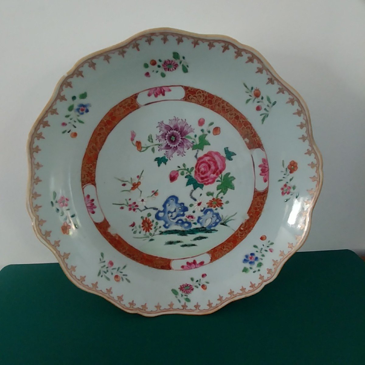 Chine Compagnie Des Indes Coupe En Porcelaine-photo-3