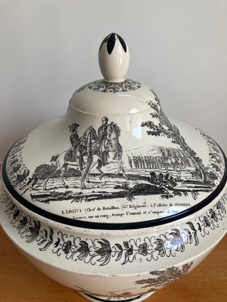 Montereau Soup Tureen In Fine Earthenware-photo-2