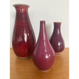 Sandstone Vases Koch Workum Ceramic From The Twentieth