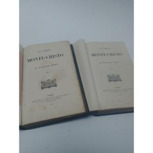 Le Comte De Monte-christo Dmb 1858 Livres Anciens