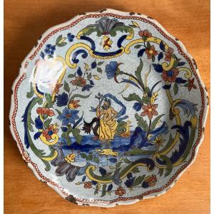 Neptune Quimper Porquier-beau Rouen Plate