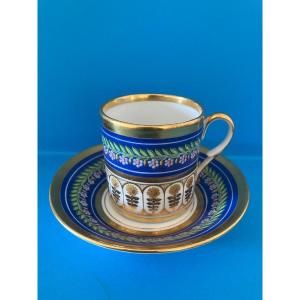 Tasse Litron Porcelaine De Paris