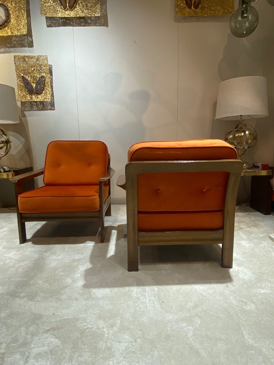 Pair Of Danish Armchairs -photo-3