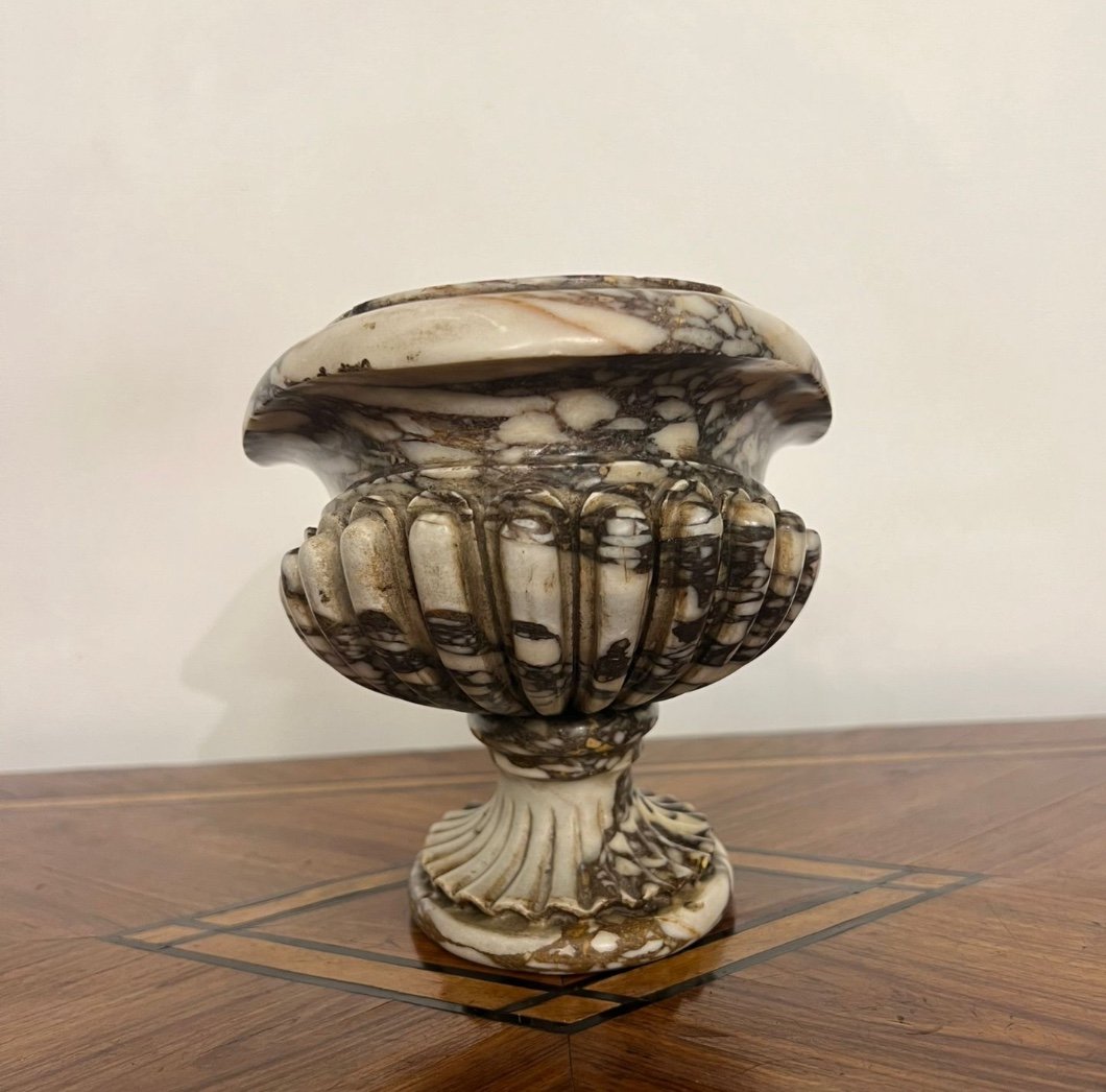 Navette Vase 19 Century-photo-2