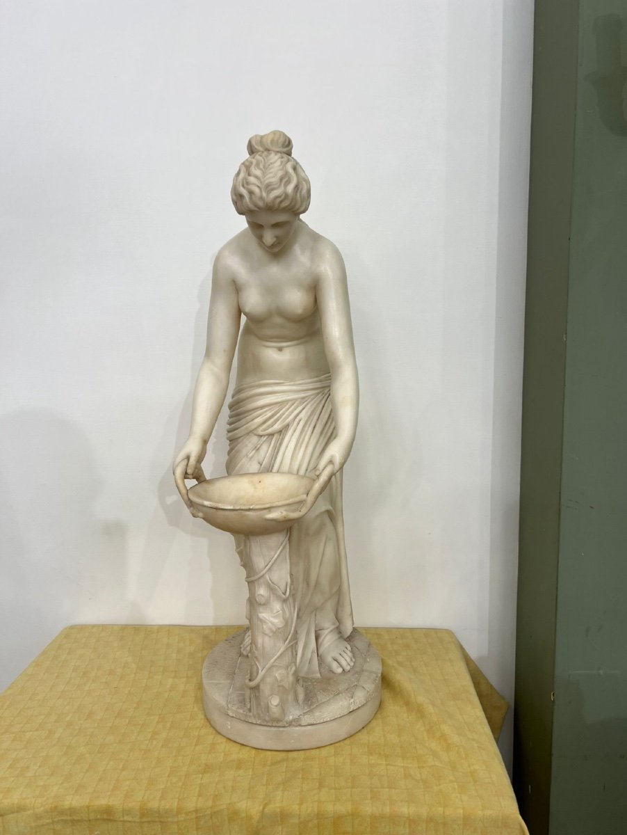 Alabaster Statue 