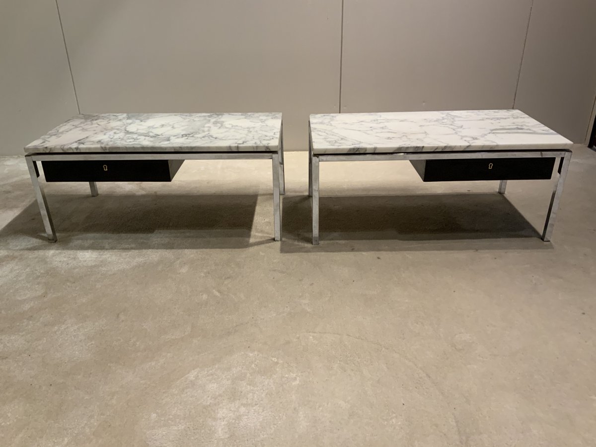 Pair Of Low Table In Taste Of Knoll