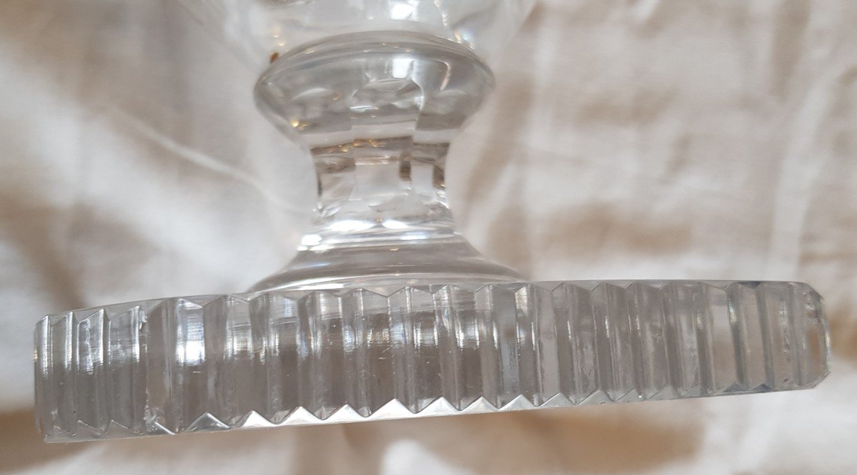 Medicis Vase In Cut Crystal-photo-3