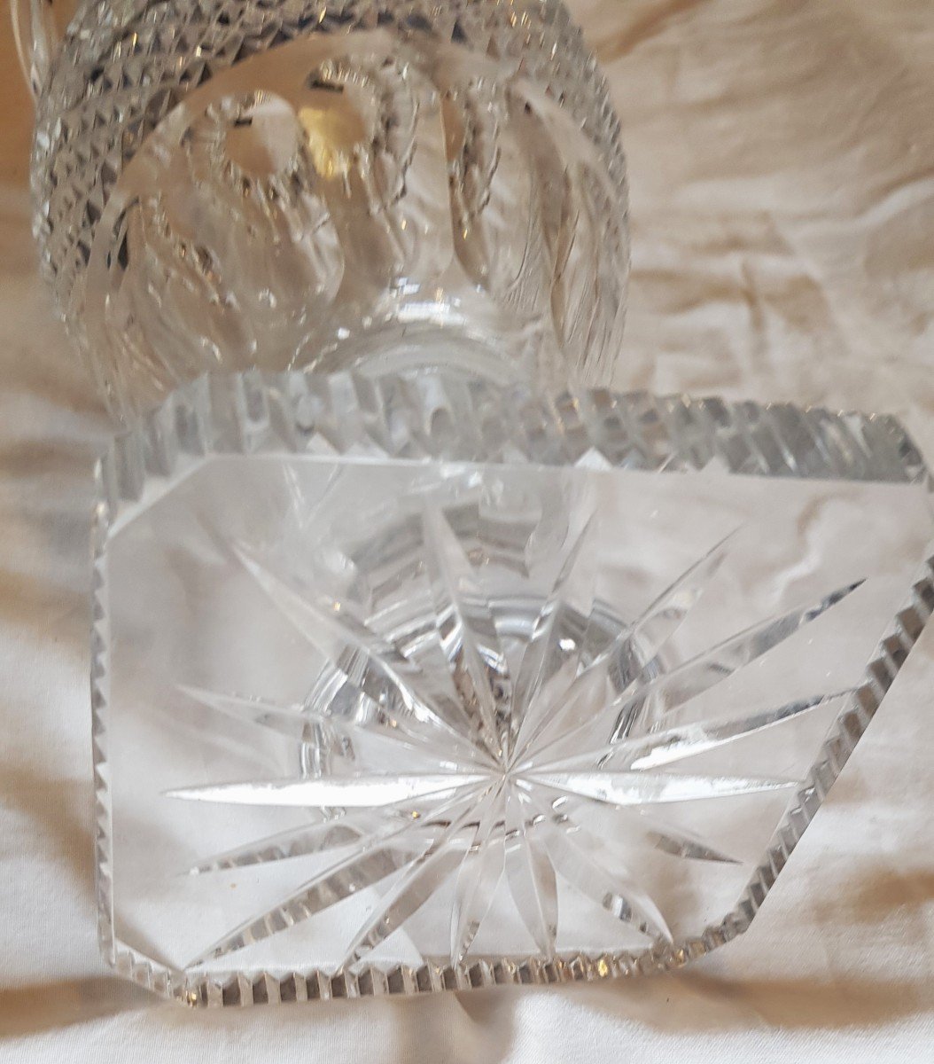 Medicis Vase In Cut Crystal-photo-4