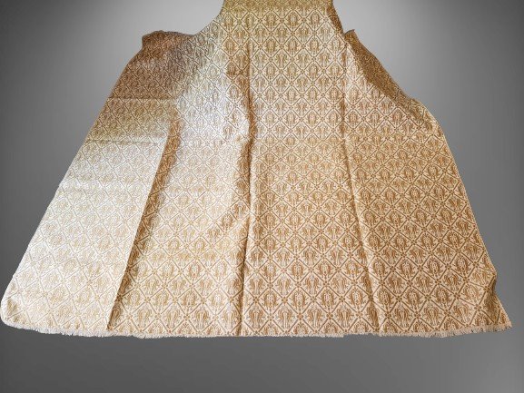 Ancienne Nappe Artisanale Italienne, Ombrie,  Avec 8 Serviettes