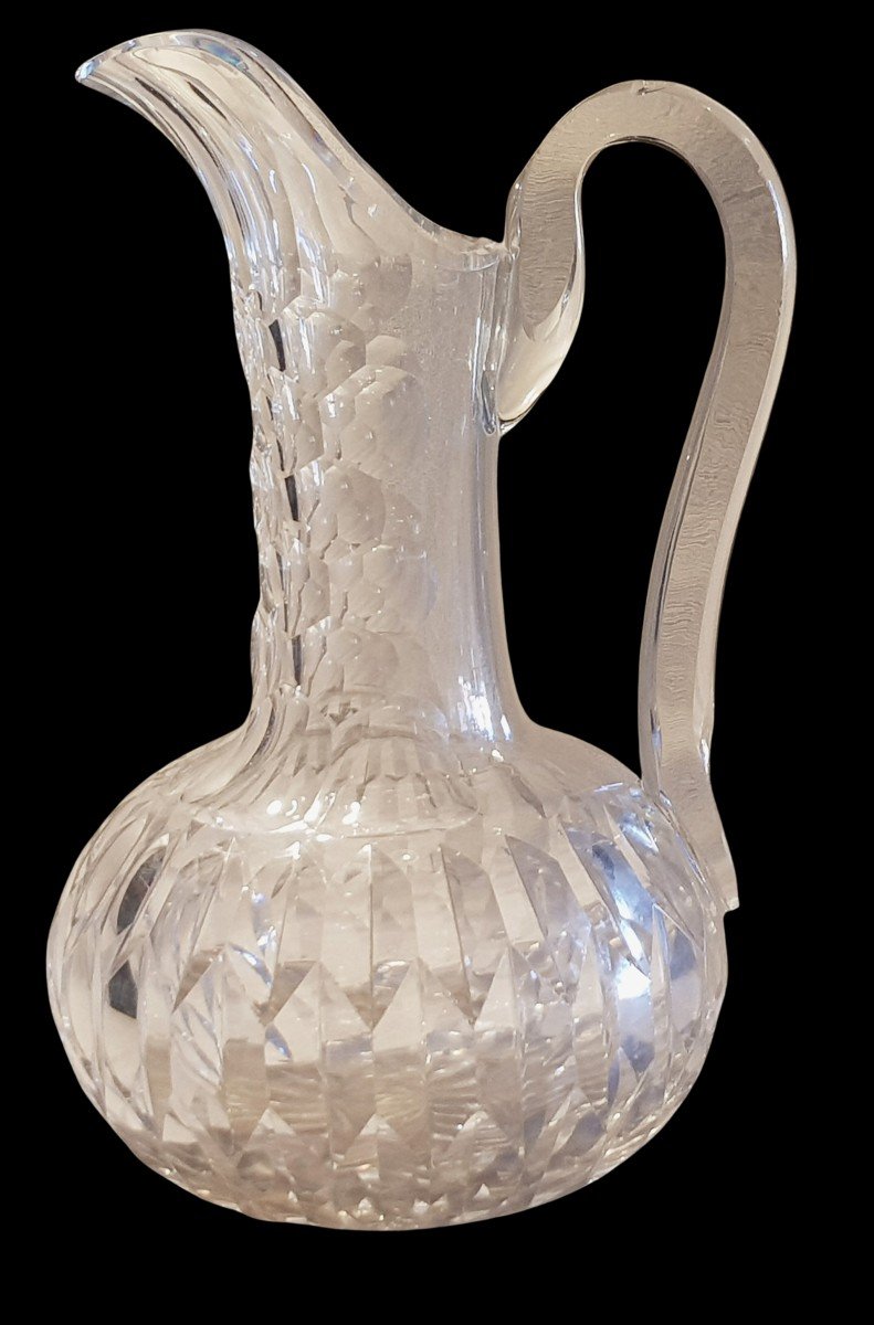 Ancient Cut Crystal Jug