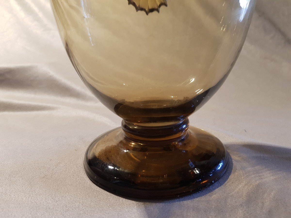 Old Murano Blown Glass Carafe-photo-3