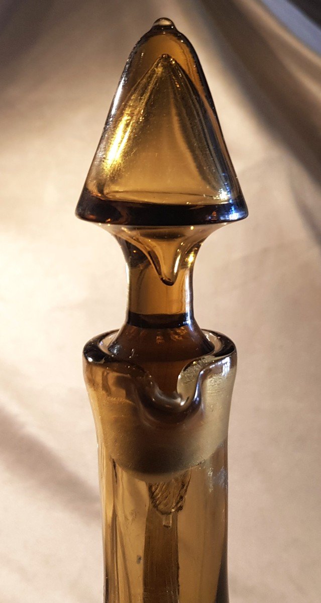 Old Murano Blown Glass Carafe-photo-4