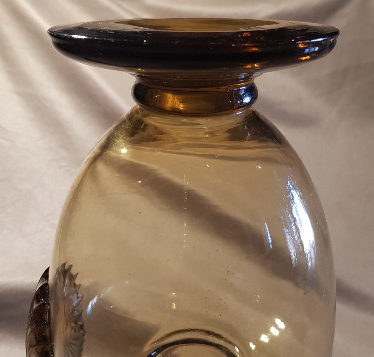 Old Murano Blown Glass Carafe-photo-6