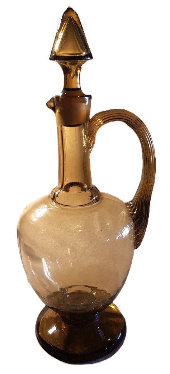 Old Murano Blown Glass Carafe