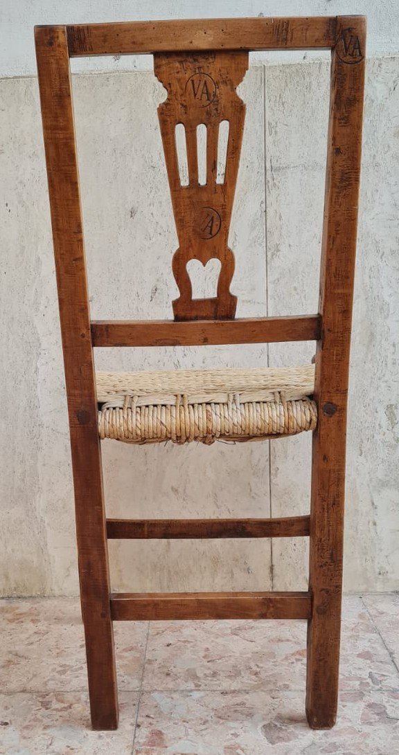 18th Century Antique Rustic Chair-photo-2