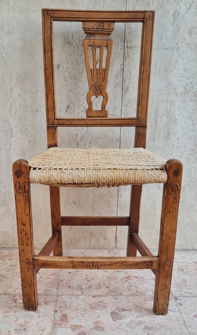 18th Century Antique Rustic Chair