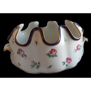 Refroidisseur De Verres à Vin Crénelé Porcelaine Ginori Doccia