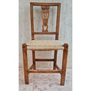 18th Century Antique Rustic Chair