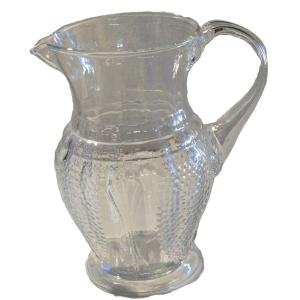 Antique Pitcher Made Of Mold-blown Glass