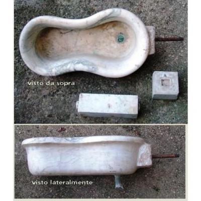 Bidet marbre de Carrare XIXs