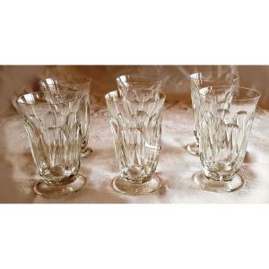 Series 6 Old Moser Crystal Glasses