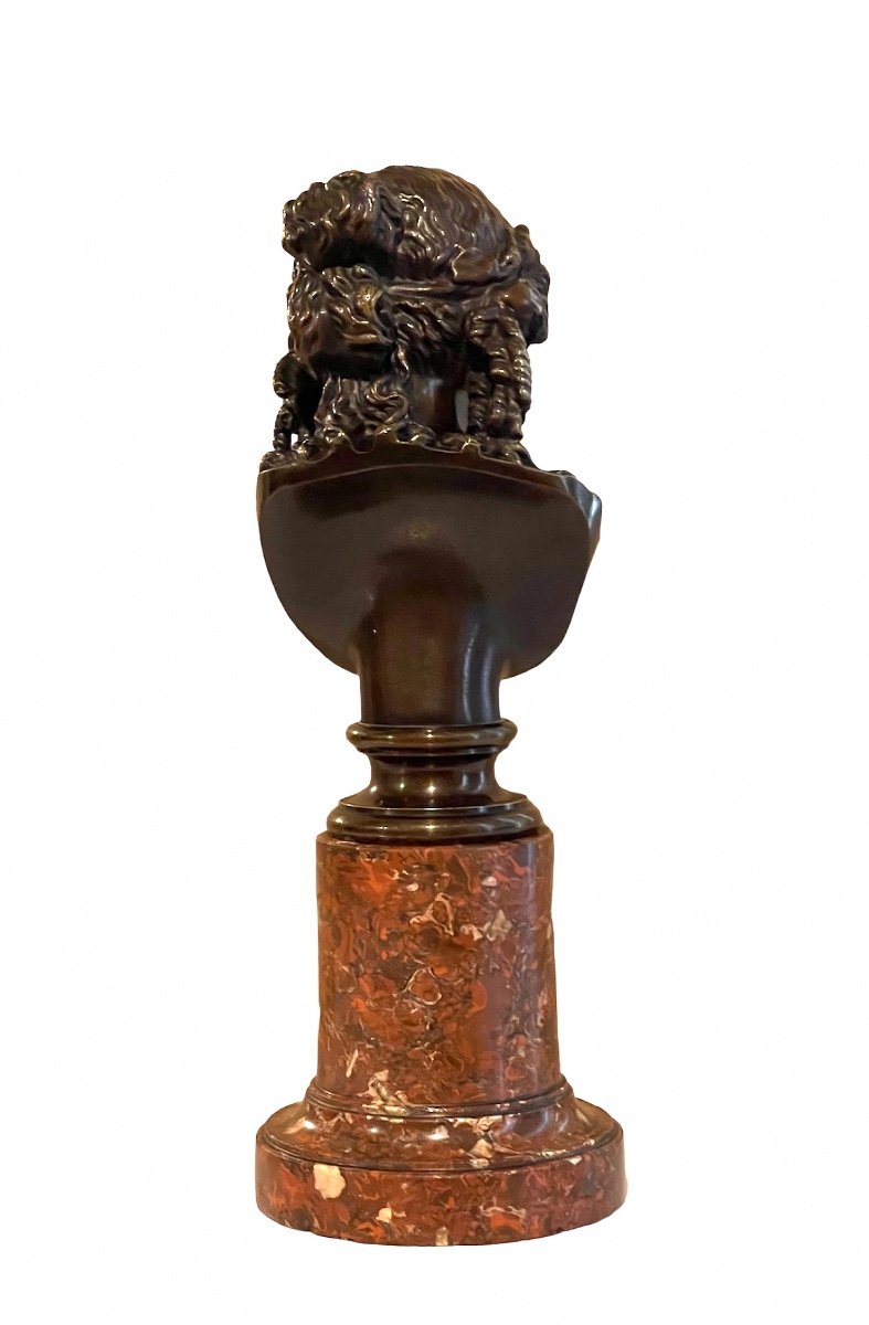 A Patinated Bronze After The Antique. Circa 1860.-photo-1