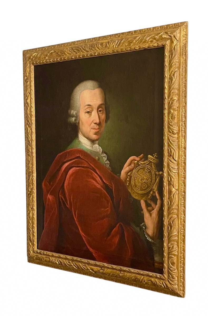 18th Century German School. Portrait Of Karl Friedrich Joseph Von Erthal.